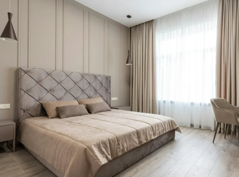 Elegant Bedroom Flooring and Interior Design