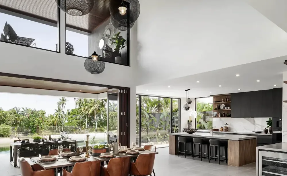 Modern Kitchen Interior and Flooring