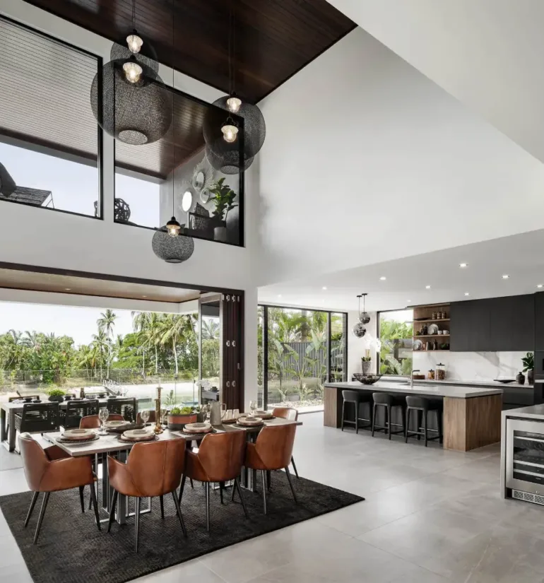 Modern Kitchen Interior and Flooring