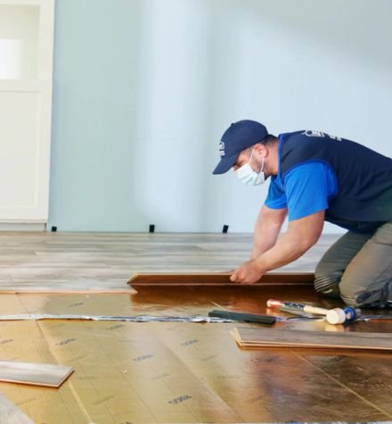 Linoleum Flooring Installation