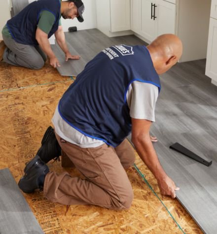 Vinyl Floor Installations