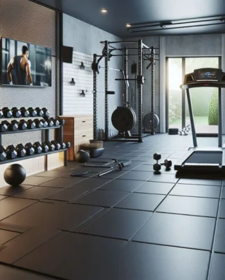 Rubber Gym Flooring