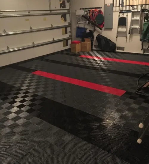 Rubber Workshop flooring