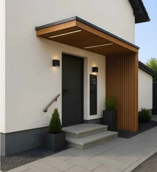 black wood cladding exterior