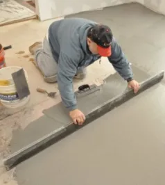 self leveling concrete