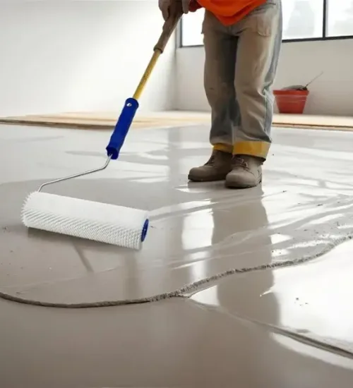 self leveling screed